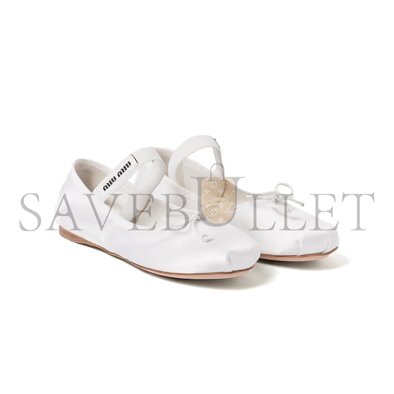 MIU MIU SATIN BALLERINAS 5F794D